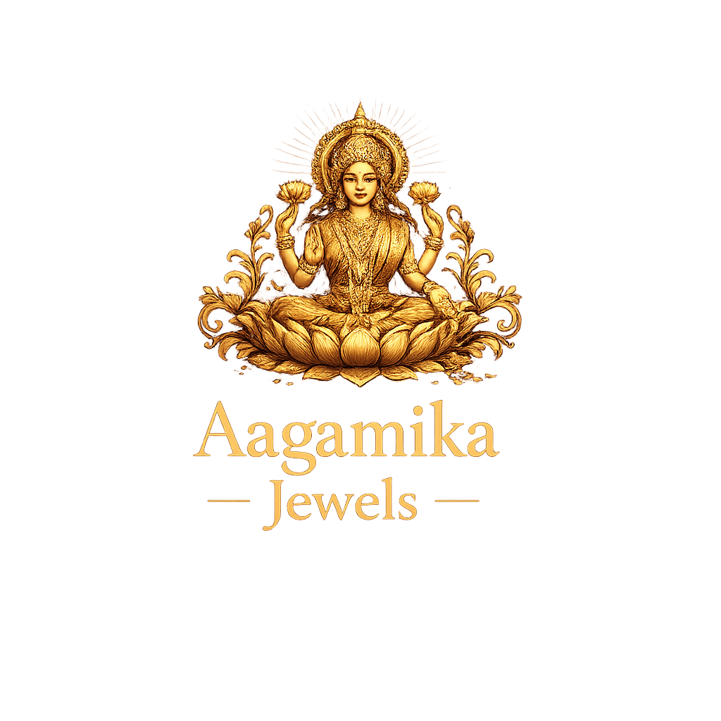 Aagamika Jewels handmade jewellery logo